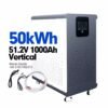LiFePO4 Solar Battery 10kWh 15kWh 30kWh Movable Wall-Mounted Lithium Battery Pack 48V Home Energy Storage Station