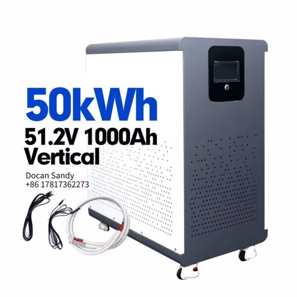 LiFePO4 Solar Battery 10kWh 15kWh 30kWh Movable Wall-Mounted Lithium Battery Pack 48V Home Energy Storage Station