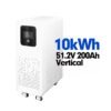LiFePO4 Solar Battery 10kWh 15kWh 30kWh Movable Wall-Mounted Lithium Battery Pack 48V Home Energy Storage Station
