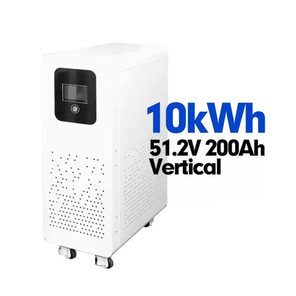LiFePO4 Solar Battery 10kWh 15kWh 30kWh Movable Wall-Mounted Lithium Battery Pack 48V Home Energy Storage Station